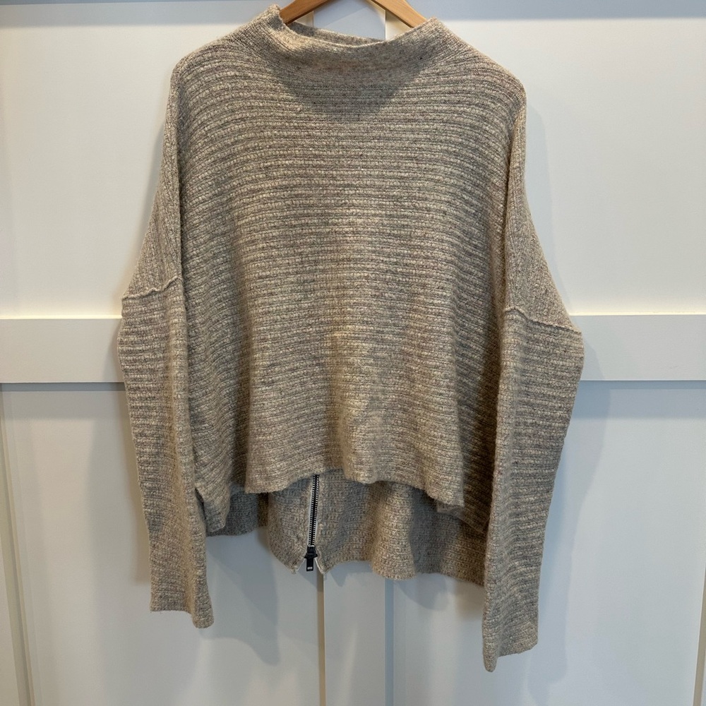 Free People Women's Beige Sweater
